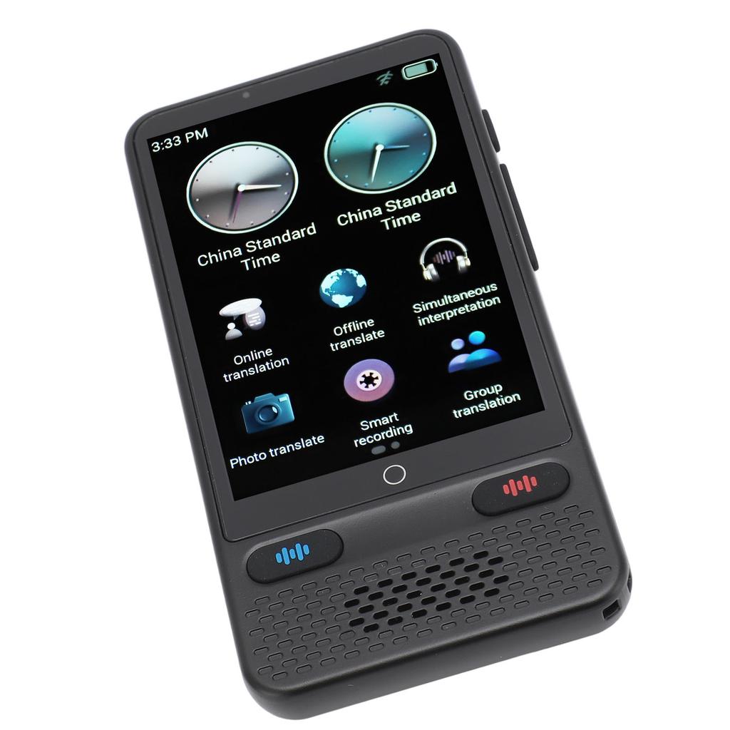 Переводчик языка Портативный интеллектуальный сенсорный переводчик Поддержка записи фото онлайн