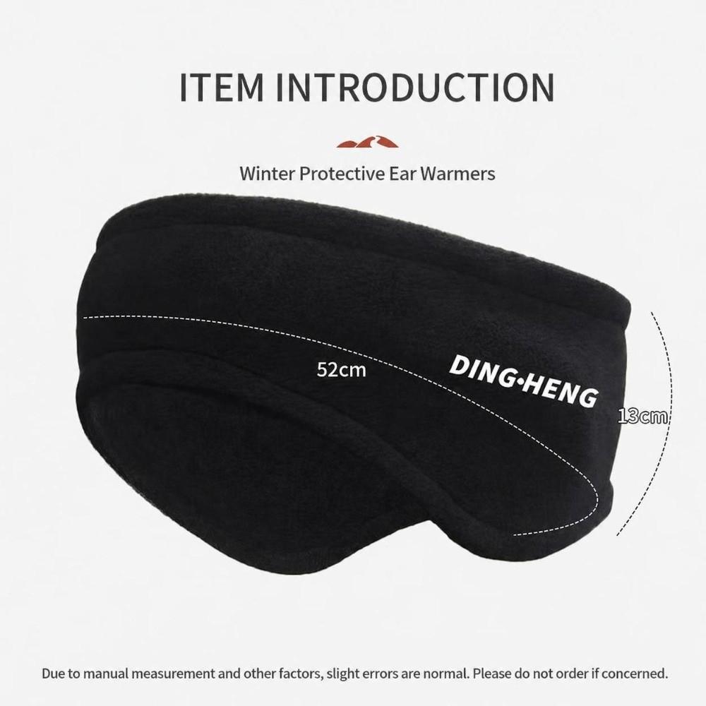 Stretchy Winter Earmuffs Polar Fleece Sports Earmuffs New Ear Warmers Headband Men Women