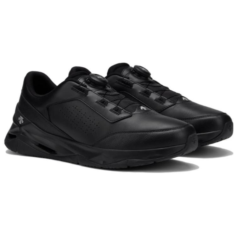 Descente Training Series Circuit Ltr Wire 2.0 Comfortable Versatile Non-Slip Durable Low-Top Training Shoes Unisex sneakers Black D4431TCT06-BK
