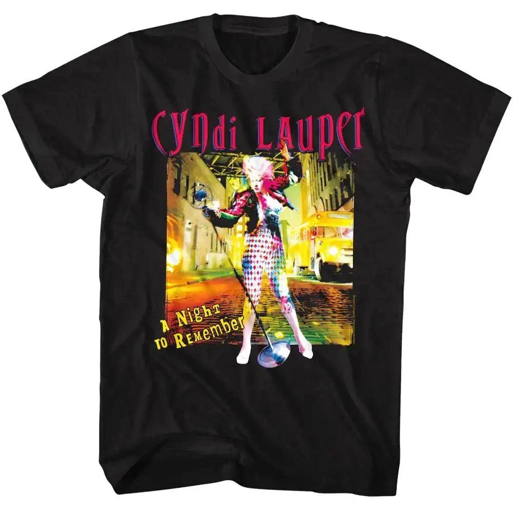 Cyndi Lauper A Night to Remember Men's T Shirt