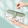 Handheld Long Folding Wallet Waterproof Check Credit Card Bag Fashion Money Purse Bag  Travel