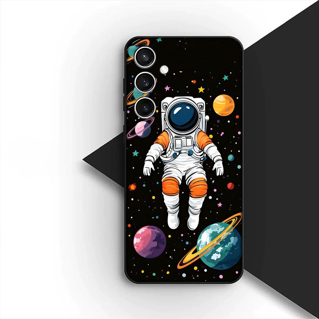 Чехол для телефона Motorola Moto Edge 70 60 Fusion NEO Pro G Stylus G56 G96 G04 G05 20 с рисунком "Вселенная Галактика Астронавт НЕБО"