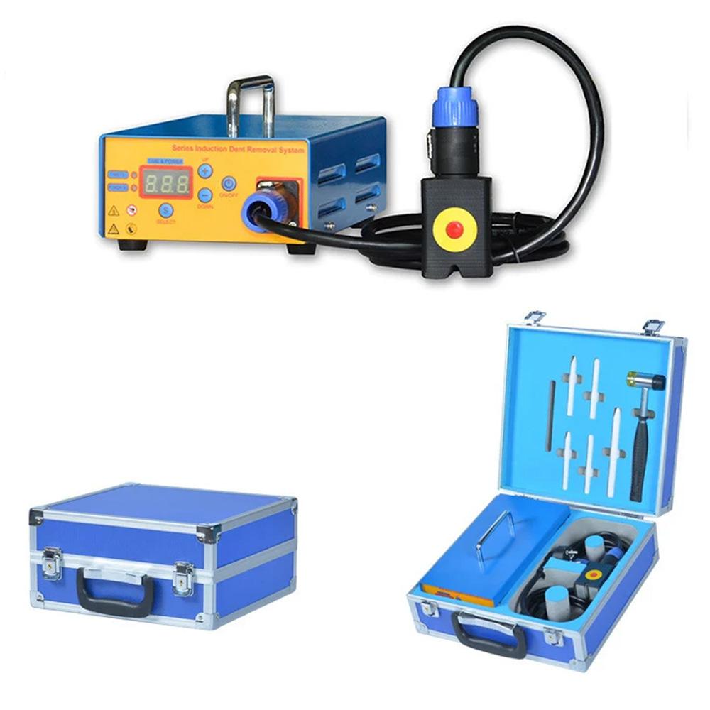 Auto Body Paintless Dent Repairs Machine Portable Removal Induction Heating Equipment Car Metal Plate Dents Restore Pulling Tool