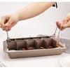 Thickening Carbon Steel Cake Mold Creative Brownie Pan18 Lattice Rectangle Divided Into Slices of Date Cake Pineapple Pastry Pan