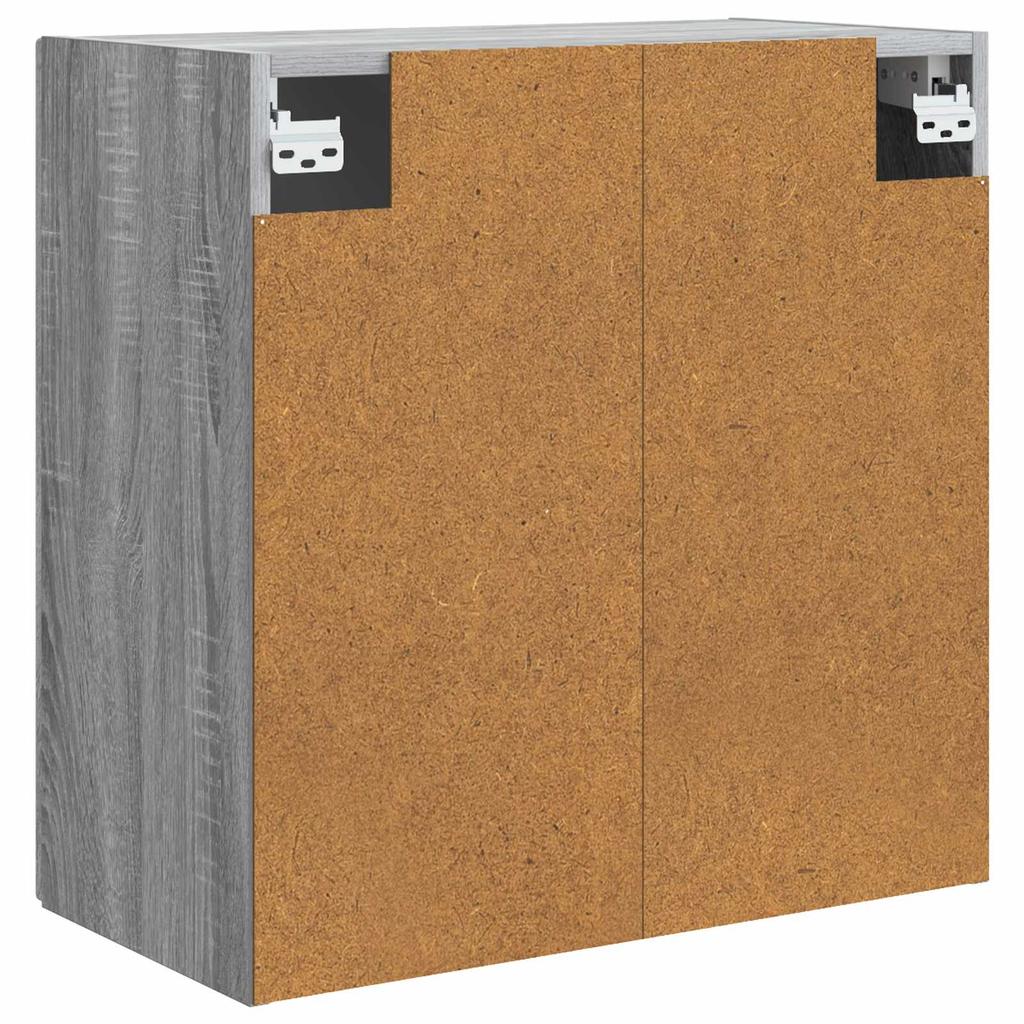 Wall Mounted Cabinet Grey Sonoma 59 x 31 x 60 cm Particleboard