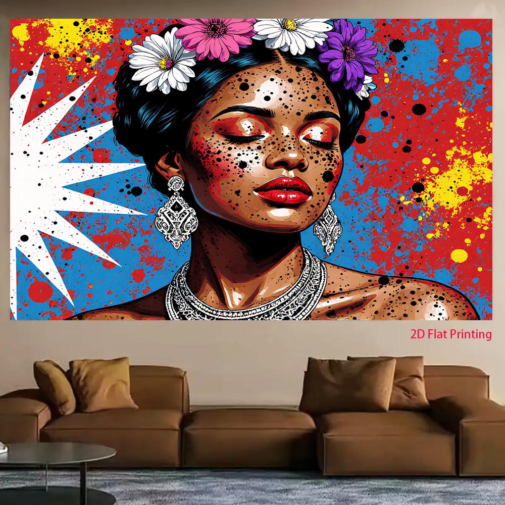 One 2D flat banner, multi-purpose polyester background fabric, suitable for birthday parties and festival parties.