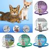 Tick Flea Pet Collar For Dogs And Cats Adjustable Size Eco Friendly Material Pvc