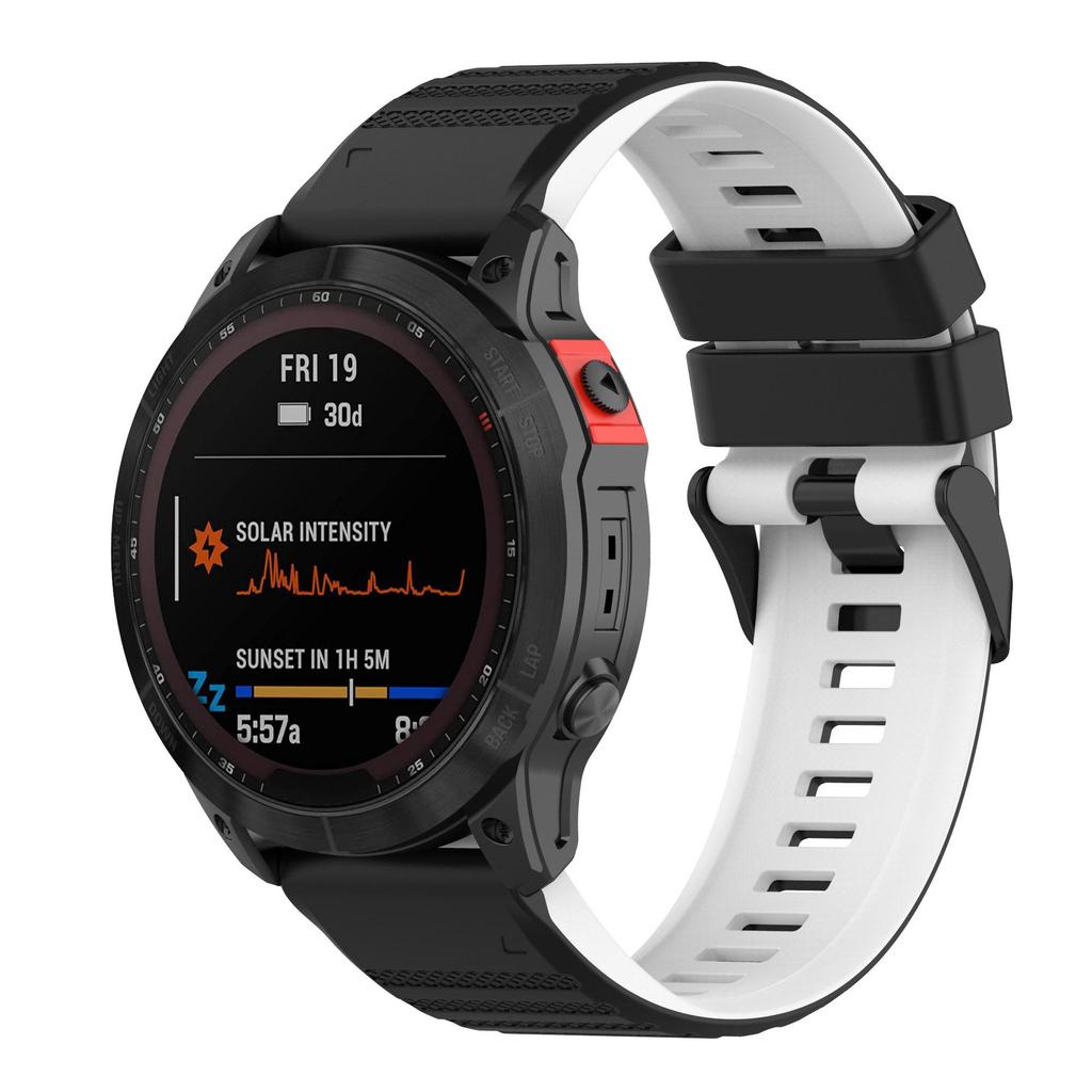 Силиконовый ремешок 22 мм 26 мм для Garmin Fenix7x/6x/5x/спортивный ремешок для часов Garmin Fenix7/6/5, браслет для умных часов с аксессуарами для инструментов