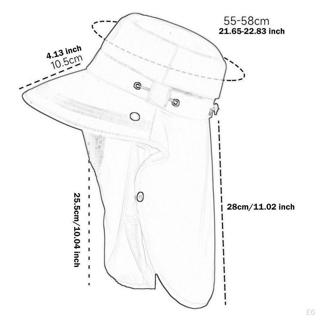 Дышащая и легкая солнцезащитная шляпа для мужчин и женщин, идеально подходит для садоводства, кемпинга, пеших прогулок