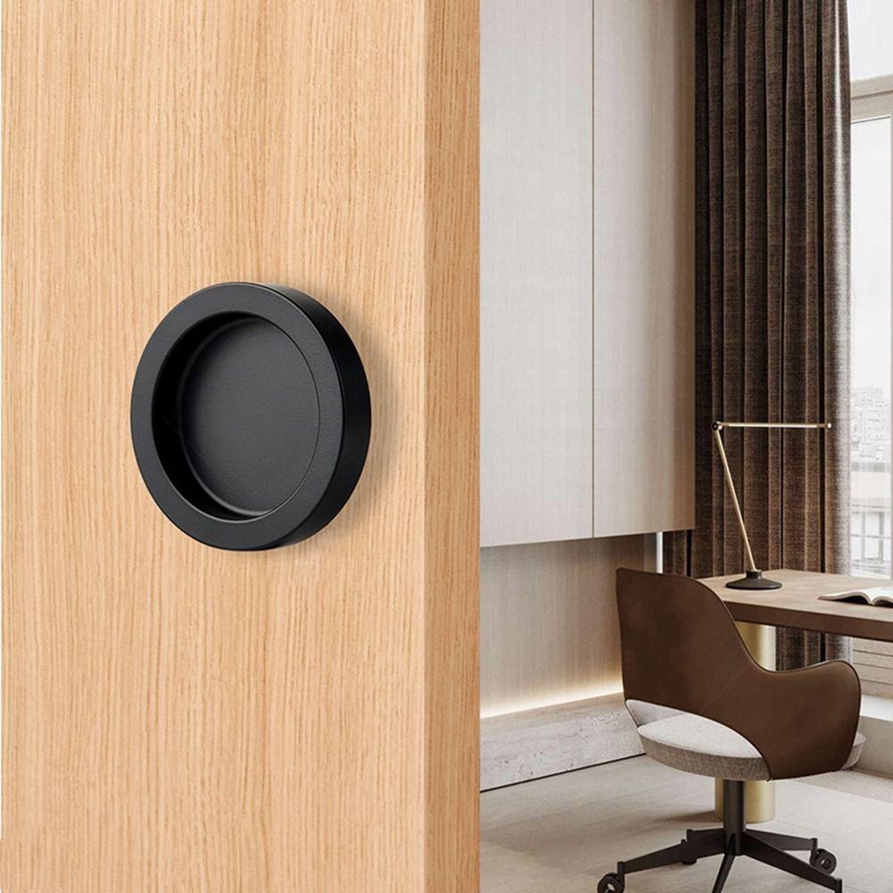 Встроенная невидимая дверная ручка, мебельные ручки из алюминиевого сплава, ручки для шкафов, стеклянные двери