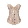 Европейский размер 819 Черный придворный корсет: Боди с контролем живота