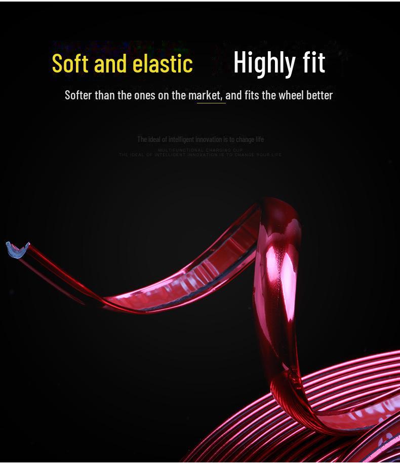 Декоративные защитные полосы для ступиц колес автомобиля и защита от столкновений