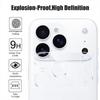 For iPhone 17 Pro Max Camera Lens Protector WANLONFENG Full Coverage HD Clear Lens Film with Cleaning Cloth