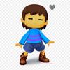 Frisk Smash Render Smash Bros For 3ds And U Super Iron On Heat Transfer Printing Patches Sticker Washable For Tshirts Clothing DIY Stickers Appliques