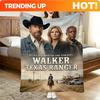 Персонализированное 2D Вестерн-сериал о преступлениях W-Walker Texas Ranger Сезоны Драма 1 шт. Печатное фланелевое одеяло, Подходит для всех сезонов,
