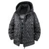 Модные мужские парки больших размеров 4XL-11XL, зимнее пальто с капюшоном, повседневные свободные толстые теплые оверсайз куртки для мужчин