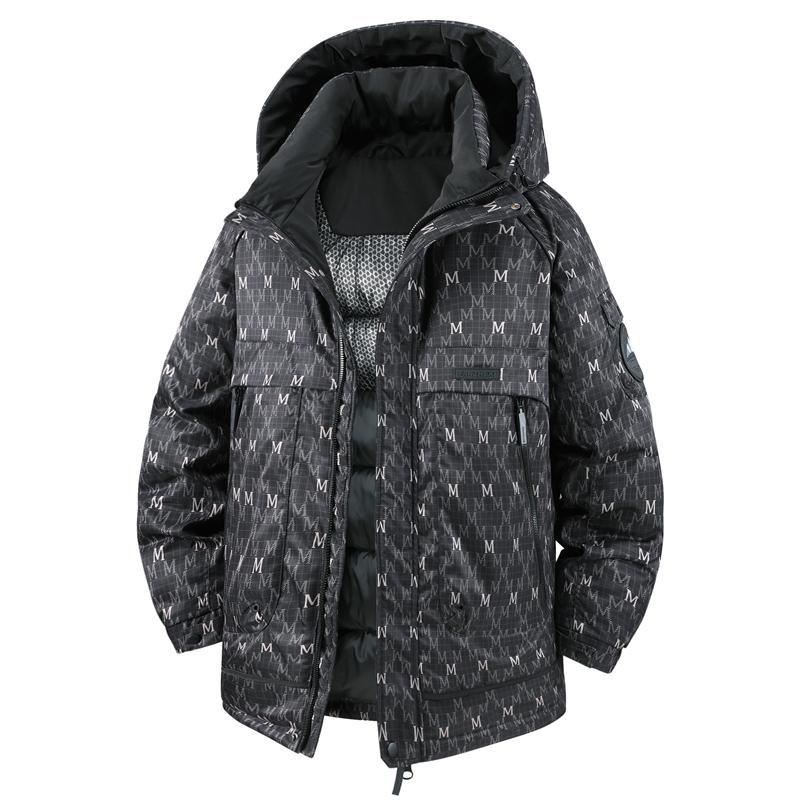 Модные мужские парки больших размеров 4XL-11XL, зимнее пальто с капюшоном, повседневные свободные толстые теплые оверсайз куртки для мужчин