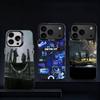 D-Detroit Become Human Чехол для телефона iPhone 17,16,15,14,13,12,11,Pro,XS,Max,Plus,Mini,SE4,E Черный Матовый Ударопрочный Чехол
