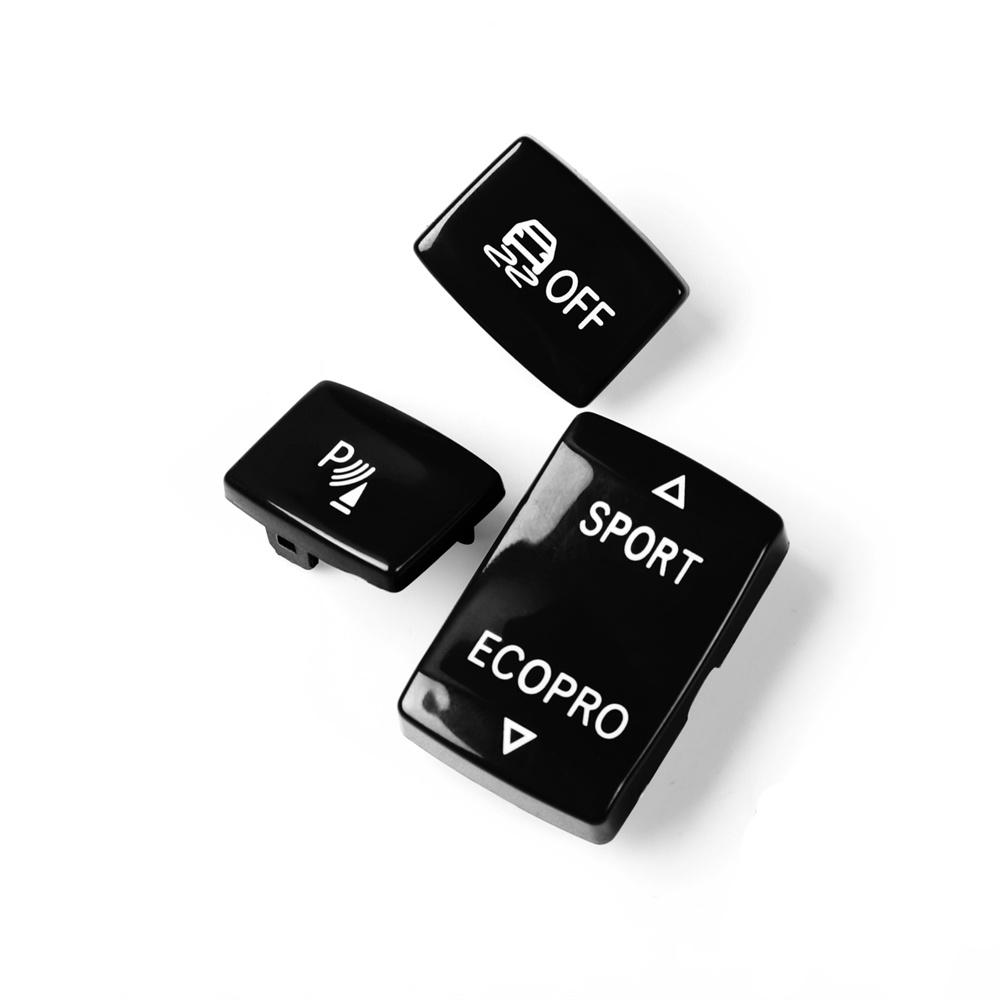 Для BMW 2 3 4 Серии F20-23 F30-F34 Красные Кнопки Переключения Режима Вождения на Центральной Консоли