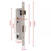 Stainless Steel Aluminum Door Lock Universal Frame Mortise Lock Safety Exterior Door Lock  Home