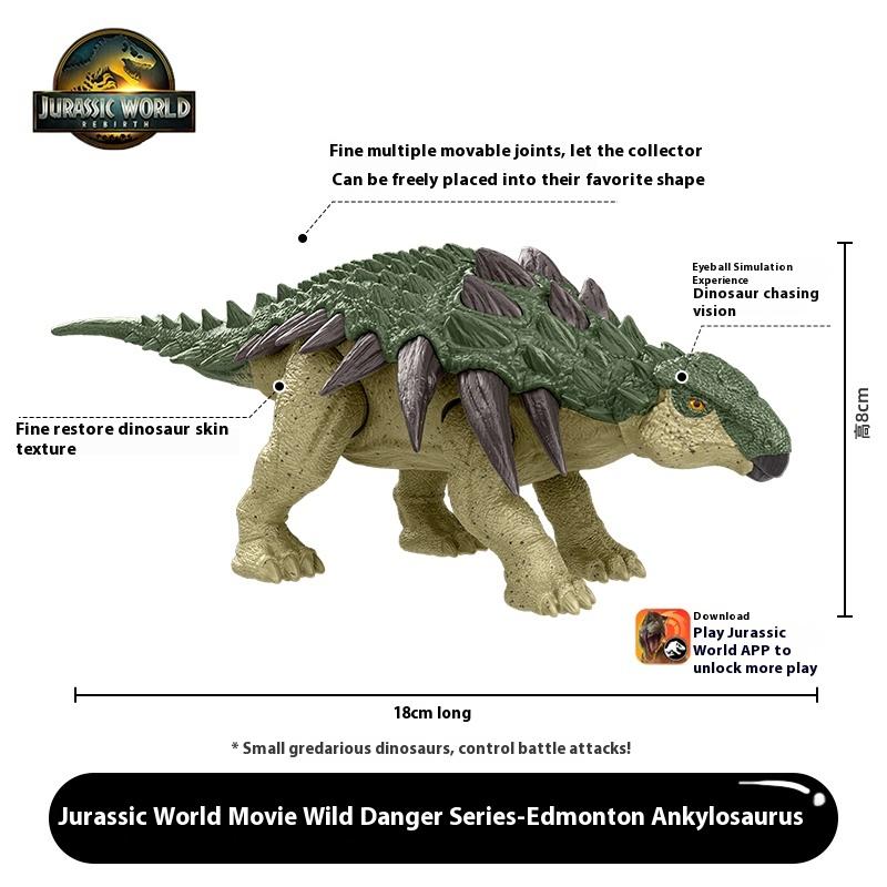 В наличии Mattel Мир Юрского периода: Rebirth 4 Фигурка Спинозавра Модель Имитация Модель Динозавра Игрушки Детский Подарок на День Рождения