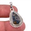 Natural Pietersite Gemstone 925 Solid Sterling Silver Jewelry Pendant 1.50" A9V04