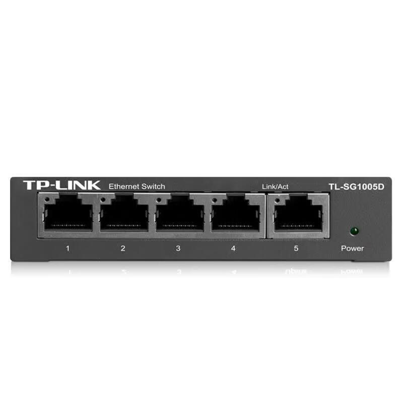 TP-Link 5-Port Gigabit Ethernet Switch TL-SG1005D CN plug (adapter included)