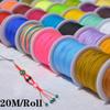 Nylon Cord For Necklace Bracelets 0.8mm*20m DIY Jewelry Thread High Quality Cords Jewelry Accessories