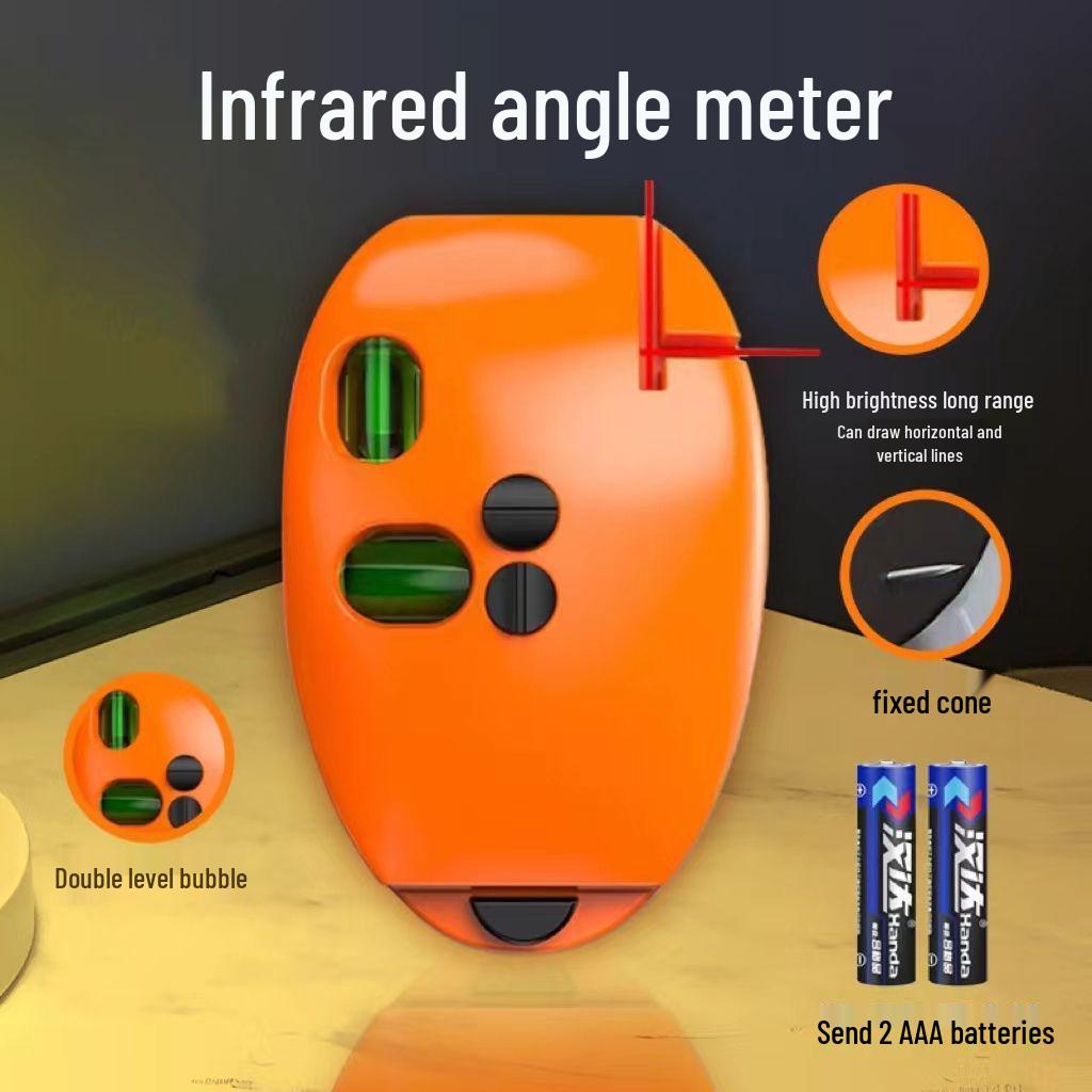 High-Precision Automatic Laser Level with Infrared 90° Line Marker