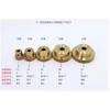 0.5M Precision Turbine Worm Gear Set 1:20/30/40/50/60 Teeth Stainless Steel Worm Copper Gear Accessories 2026 Year