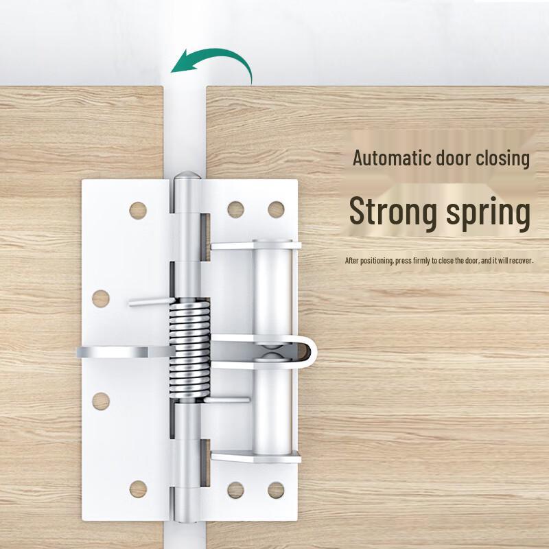 Hanggong 4-inch Automatic Soft-Close Door Hinge with 90-Degree Positioning