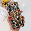 Чехол для Vivo V25 5G Vivo V25e V 25 25E 4G V2202 V2201 Милый узор с пандами и цветами Мягкий силиконовый ТПУ чехол для телефона