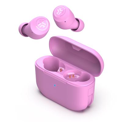 Беспроводные наушники Bluetooth наушники Компактные легкие iPhone Android с микрофоном Чехол для зарядки IPX4 Защита от пота Производительность Go Air Pop True