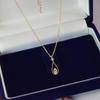 S925 Sterling Silver Lace Necklace Women's Clavicle Chain Exquisite Refined Grace Fashion All-Matching