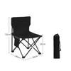 Foldable Outdoor Camping Chair, Lightweight Portable Seat with Carry Bag for Camping Fishing Picnic Hiking Travel
