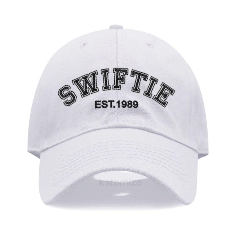 SWIFTIE 1989 Embroidery Baseball Cap for Men Women Unisex Washed Cotton Dad Hat Sun Hat Gift Fans Outdoor Sports Dropshipping
