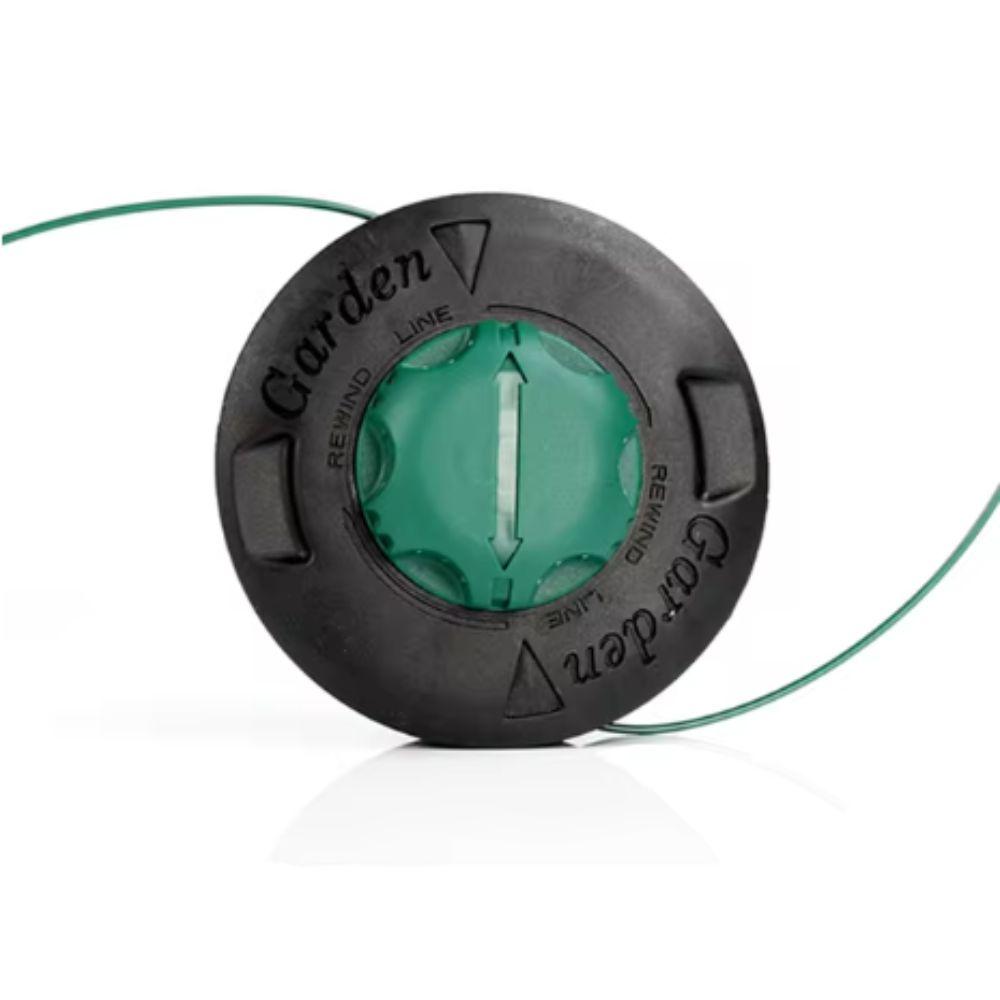 Головка триммера для травы M10, алюминиевая косилка, ударная катушка, прочная головка для газонокосилки, аксессуары для кусторезов