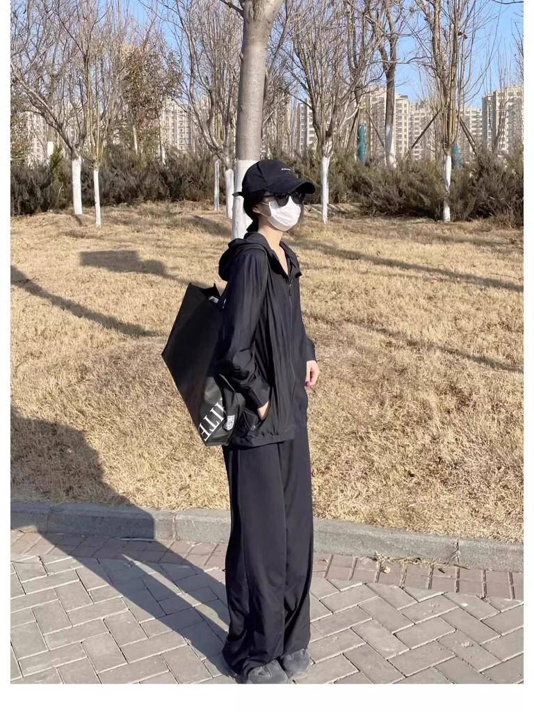 Женская летняя куртка-кардиган с капюшоном из ледяного шелка для защиты от УФ-лучей, 2025