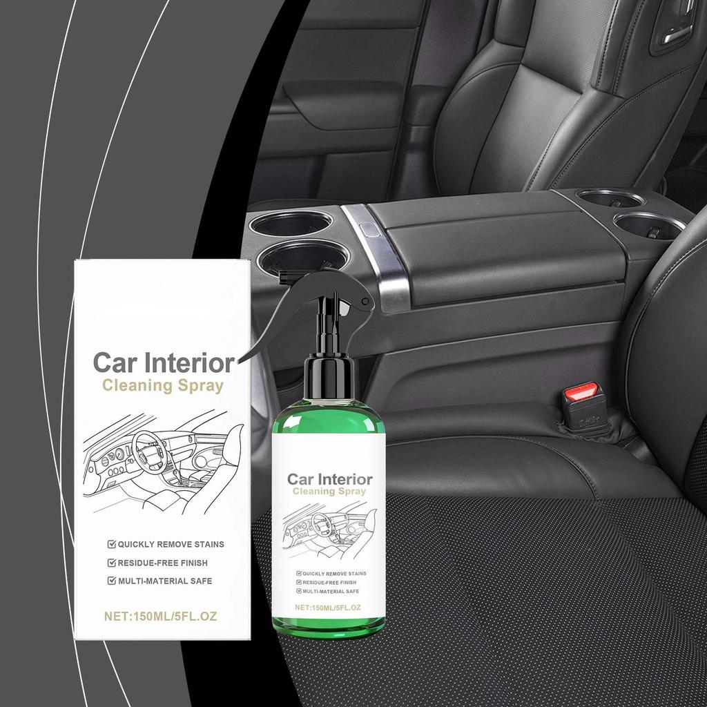 Car Interior Cleaner, Interior Restoration, Seat Care, Daily Brightening and Cleaning Agent, 150ML