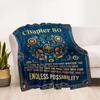 80th Birthday Celebration Blanket Soft Warm Cozy Great for Picnics Bedding Seaside Four Seasons Universal Stylish Decor