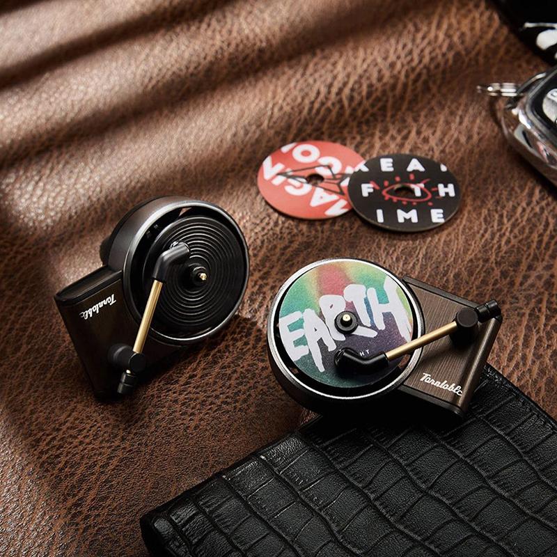 Car Air Freshener Car Fragrance Diffusers Clips In Retro Style Record Player Design Air Fresheners Clip Perfume