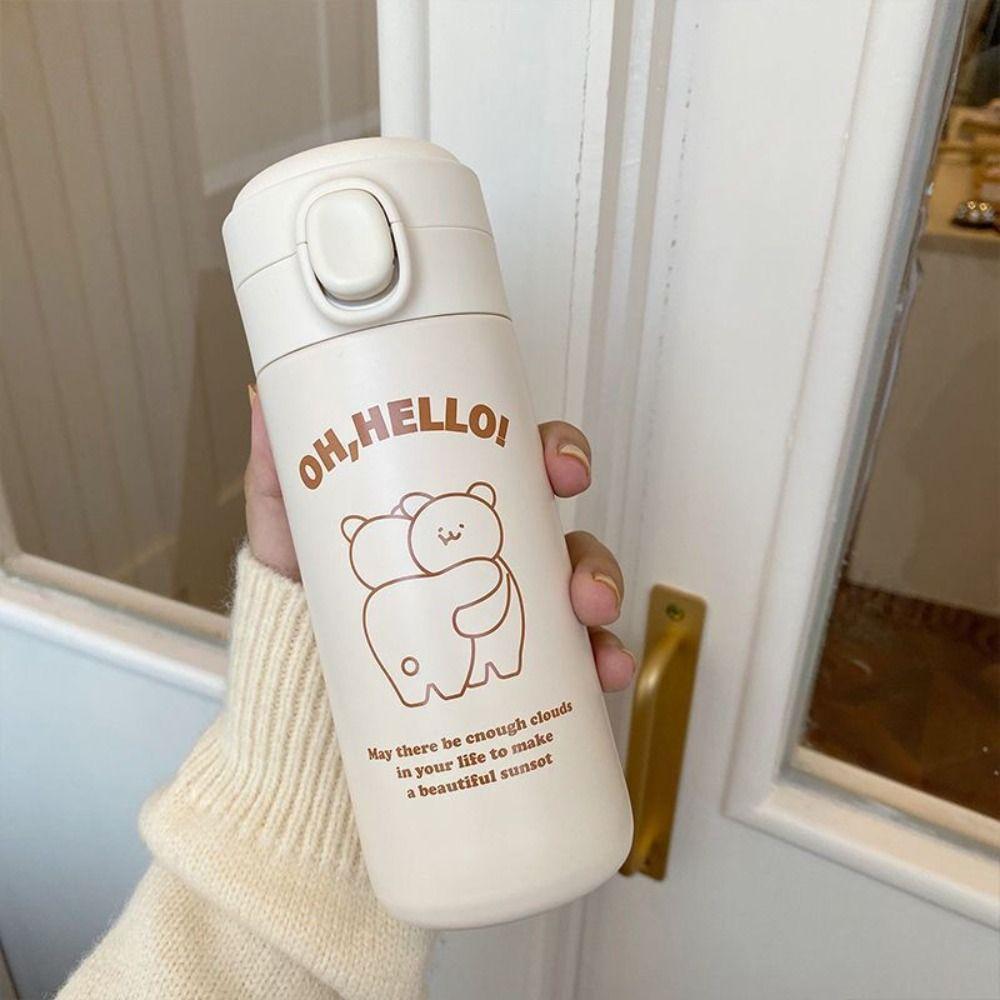 Теплая дорожная бутылка для воды из нержавеющей стали, термос, термокружка