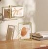 Umbra Prisma Фото 5x7 2L для Настольного и Настенного Монтажа Фото Латунная Рамка, дюймы, Размер, Дисплей,