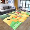 Pikachu Pokémon Cartoon Kids Crystal Velvet Print Floor Mat Absorbent Slip Mat