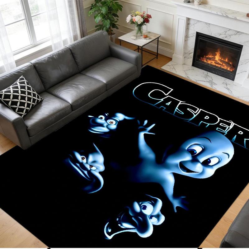 Crystal Velvet Rug Soft Non Slip Indoor Floor Mat Home DecorCasper the Friendly Ghost