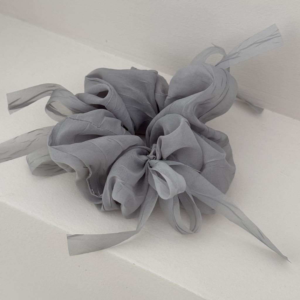 Нежный и Изящный, Легкая Марля Круг Толстой Кишки, Бант, Сетка Марлевая Повязка для Волос, Головной Убор и Аксессуар для Волос в Лесном Стиле