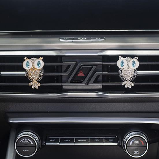 Сверкающая сова, автомобильная ароматерапия, устраняет запахи, длительная свежесть, смола, автомобильная ароматерапия с совой