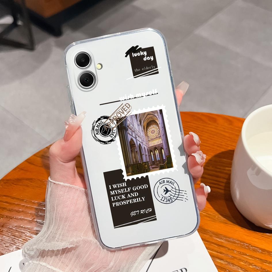 Чехлы для телефонов Samsung A35 A05S S23 FE A55 A34 Xcover 7 S24 Plus A15 «Милый астронавт» для девочек, мягкий силиконовый прозрачный популярный чехол-бампер для Galaxy