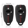 Silicone Car Key Case Cover for Subaru Crosstrek Forester Outback Impreza Ascent Legacy STI Xv Trezia BRZ Wrx Levorg 2006- 2024