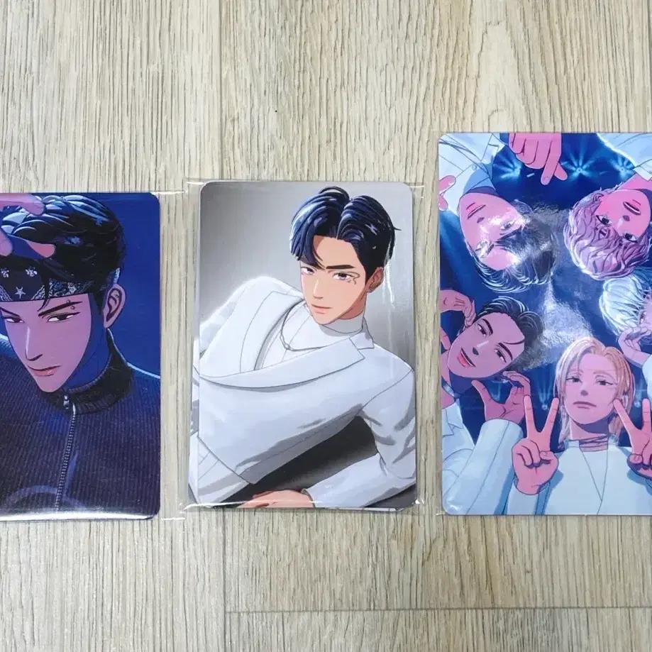 PLAVE lucky draw photocard Hamin + Play Zone photocard+Big photocard